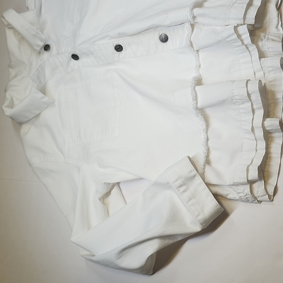 Susina Women White Jacket Size 2X - Picture 4 of 5